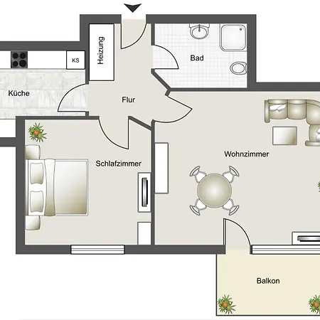 Westerwarft 5 Apartman